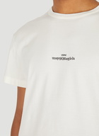 Logo Print T-Shirt in White