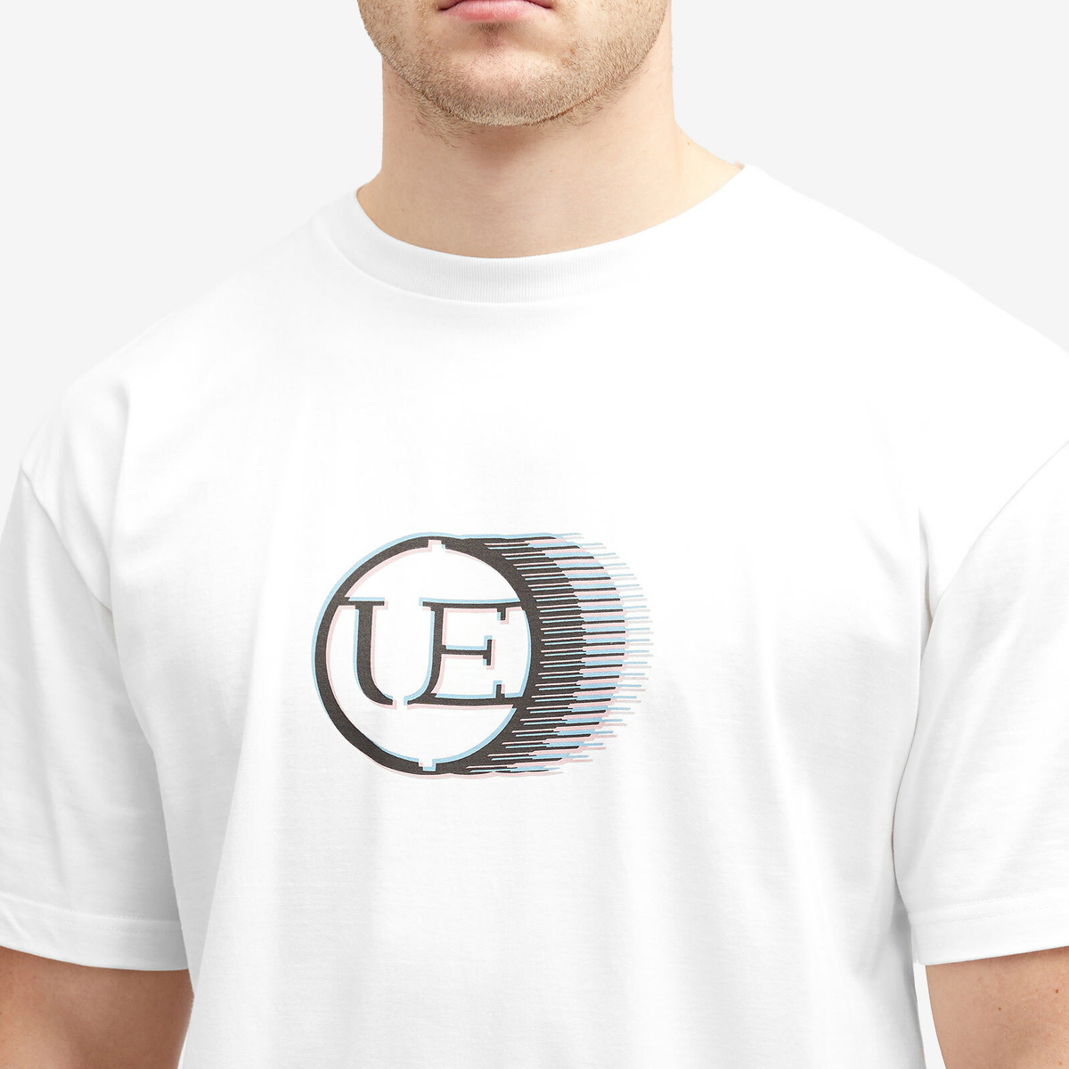 Uniform Experiment Men's Moire UE T-Shirt in White