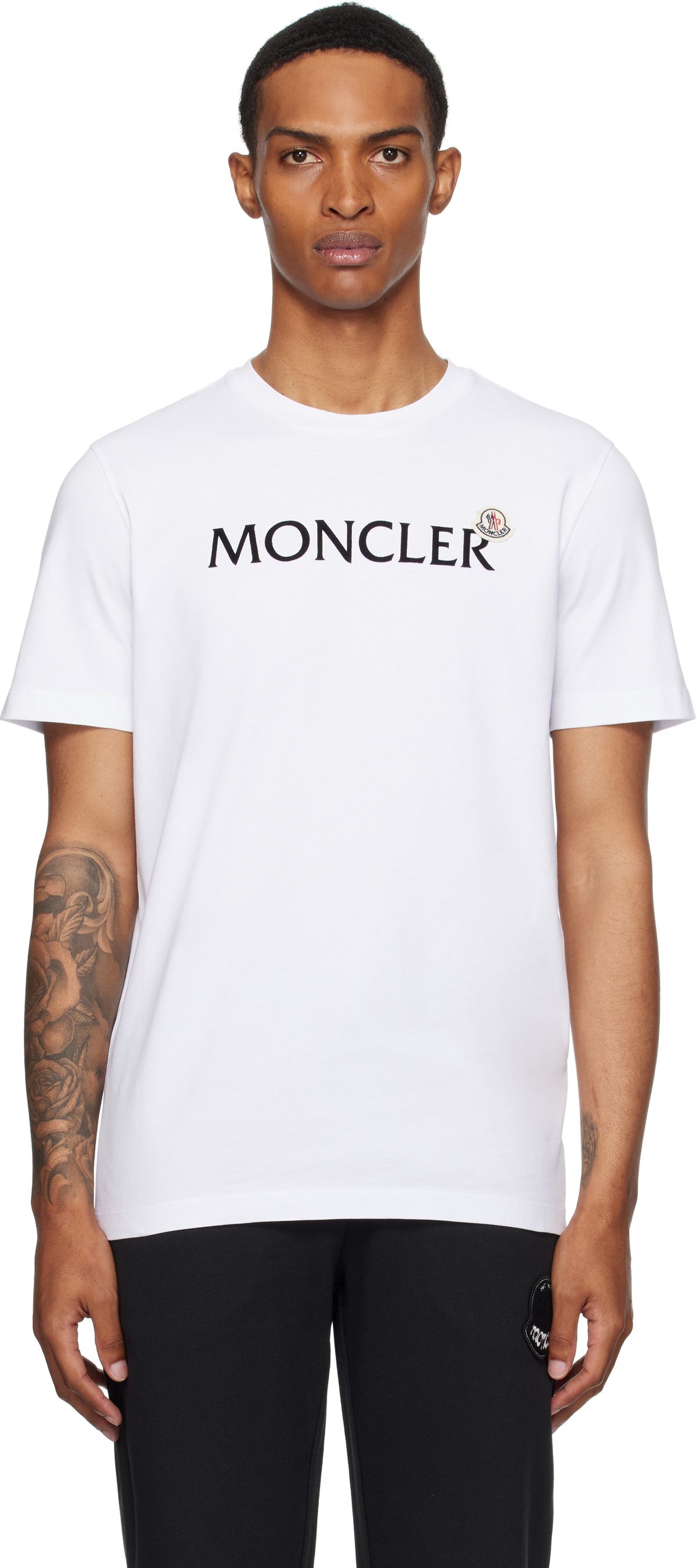 Moncler Navy Archivio Creativo T-shirt Moncler