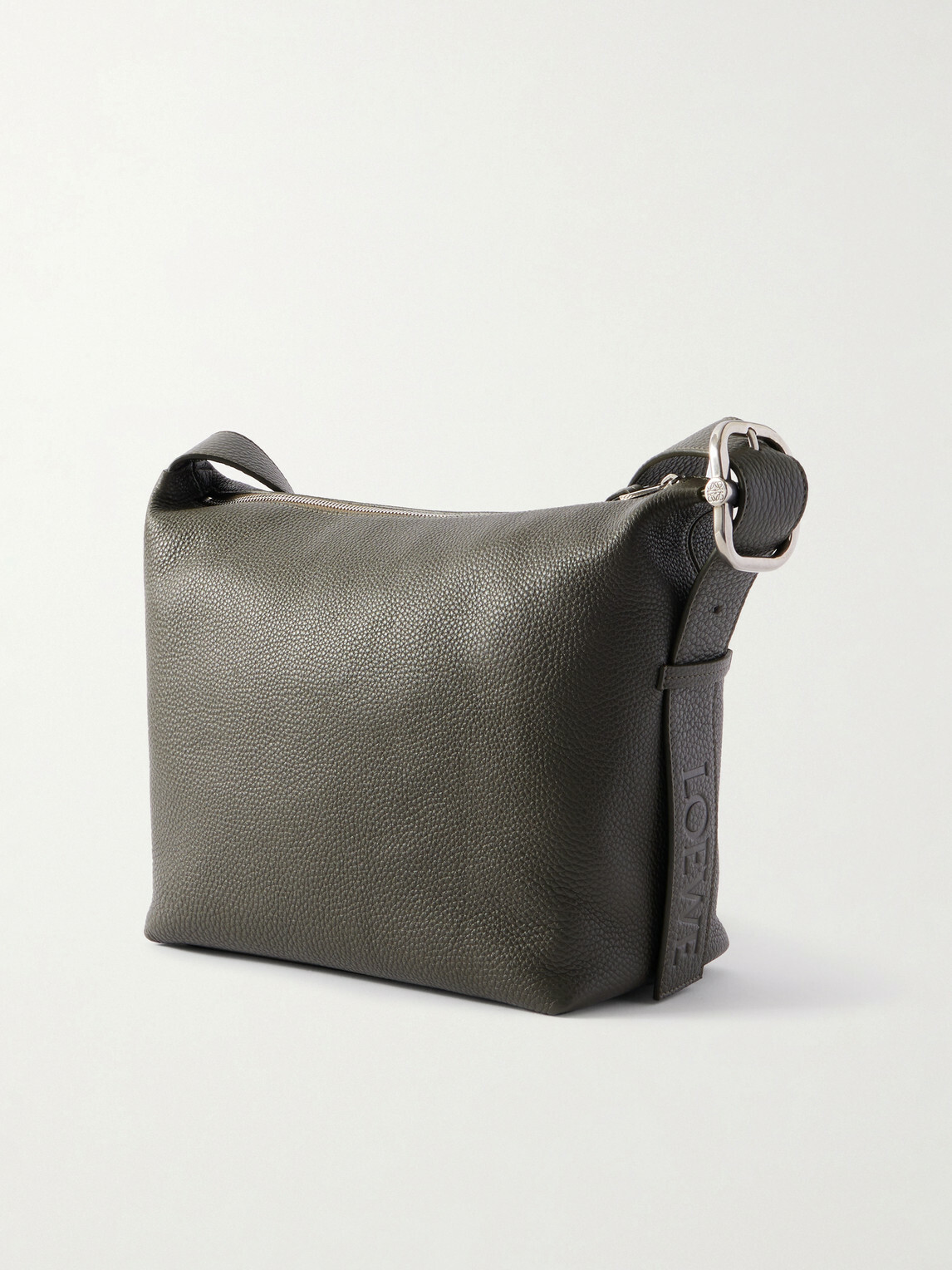 LOEWE - Loop Full-Grain Leather Messenger Bag