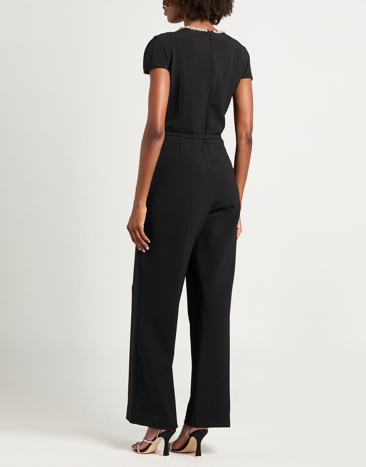 Sandro Womens Jumpsuit in Black