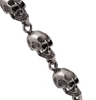 Vetements - Skull Gunmetal-Tone Wallet Chain - Men - Silver