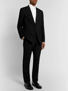 The Row - Black Imran Wool and Mohair-Blend Trousers - Black