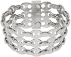 Paco Rabanne Silver Nano Eight Bracelet