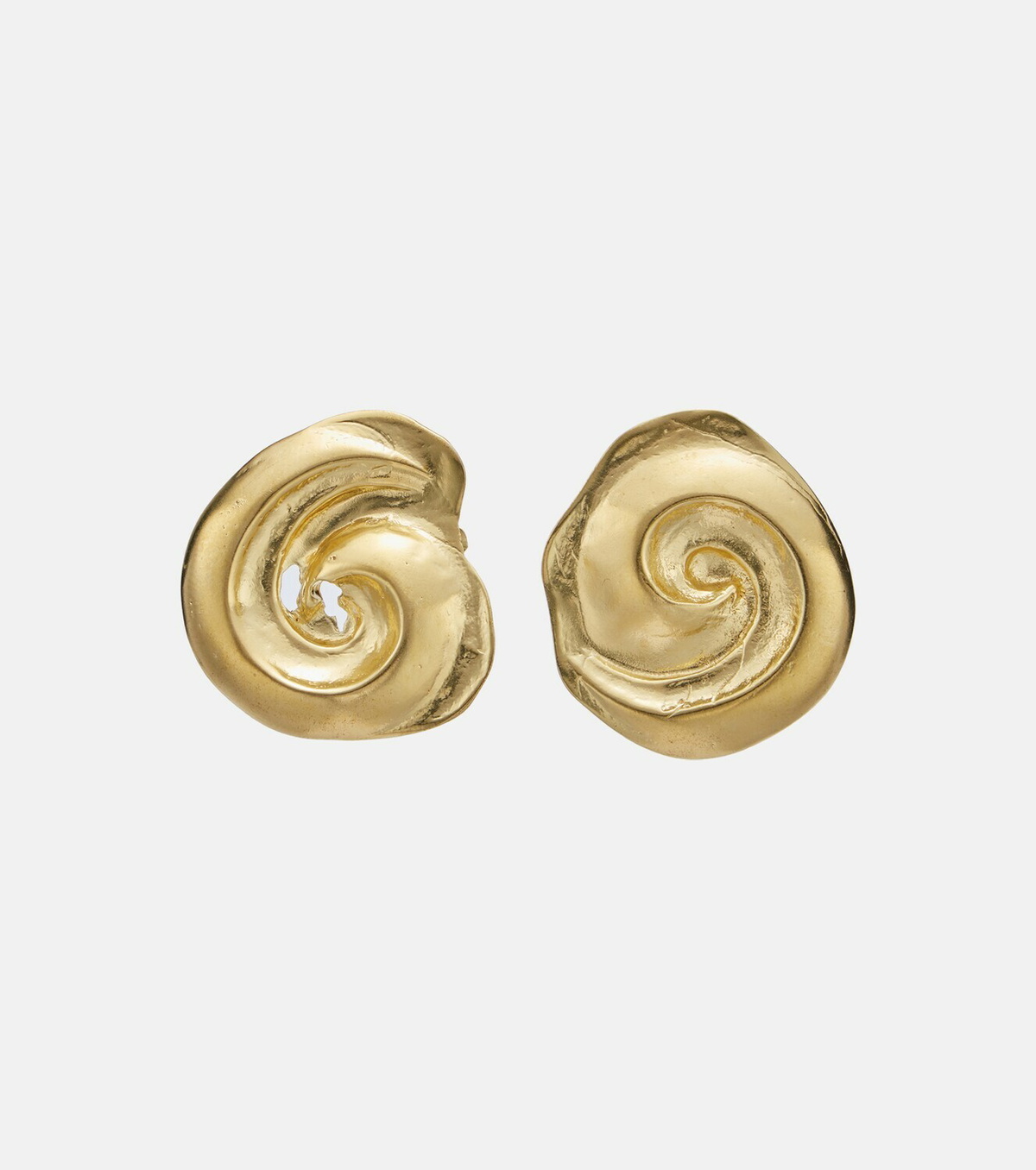Ysso Cote 24kt gold-plated earrings