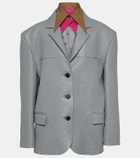Prada Oversized leather jacket