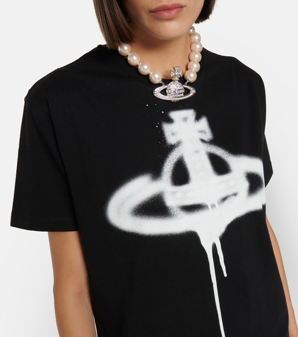 Vivienne Westwood Orb printed cotton T-shirt