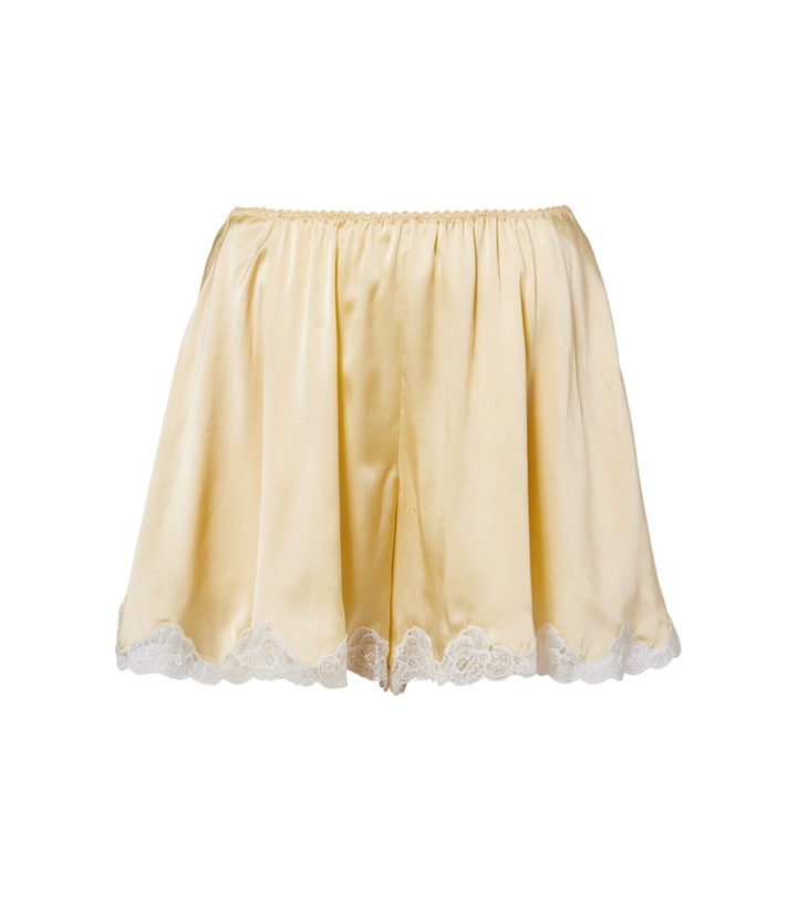 Photo: Chloé Silk satin shorts