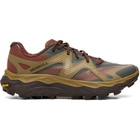 Merrell 1TRL Red & Khaki Agility Peak 6 Sneakers