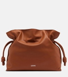 Loewe Flamenco Large leather clutch