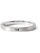 Le Gramme - Le 3 Brushed Sterling Silver Ring - Silver