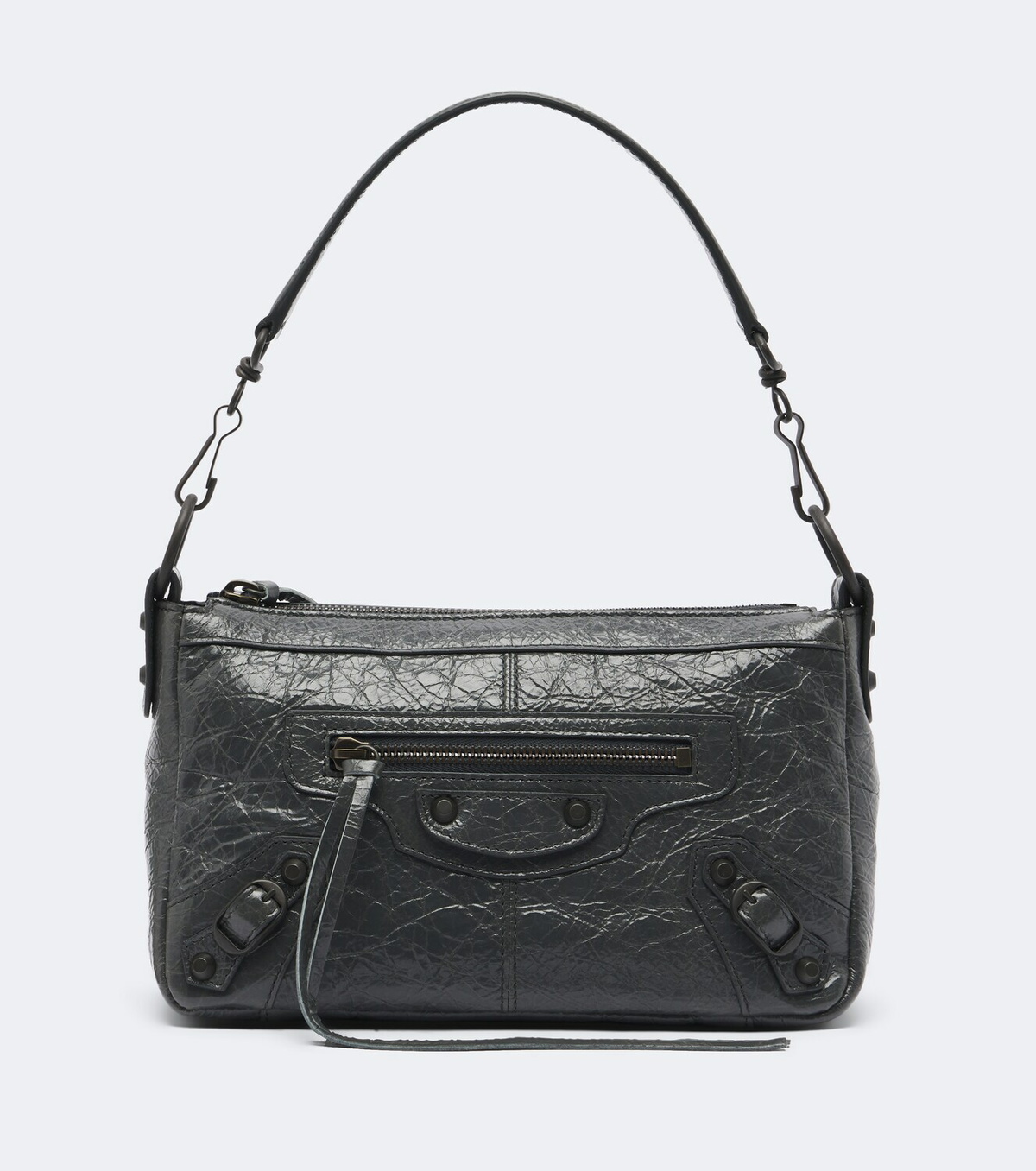 Balenciaga Le City Moto Mini leather shoulder bag