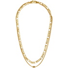 Alexander Wang Gold Double Chain Necklace