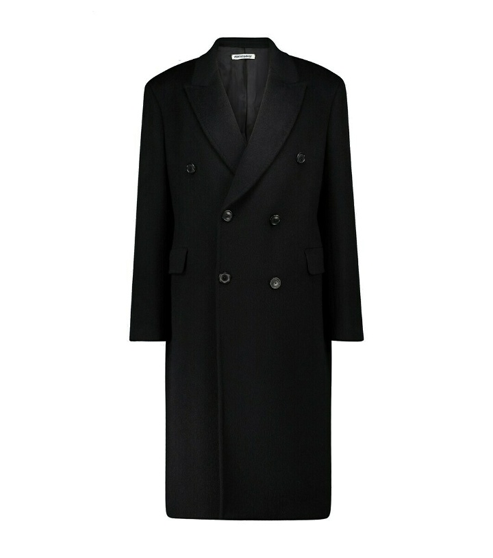 Photo: Our Legacy Whale mohair and wool coat