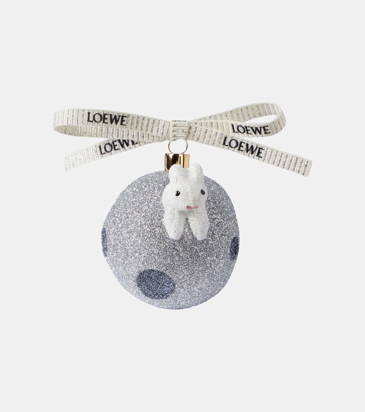 Loewe x Suna Fujita Bunny glitter glass ornament Loewe