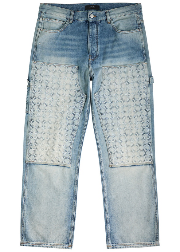 AMIRI - M65 Cargo Kick Flare Cotton Jeans Amiri