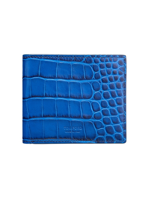 Photo: TOM FORD - Croc-Embossed Leather Wallet