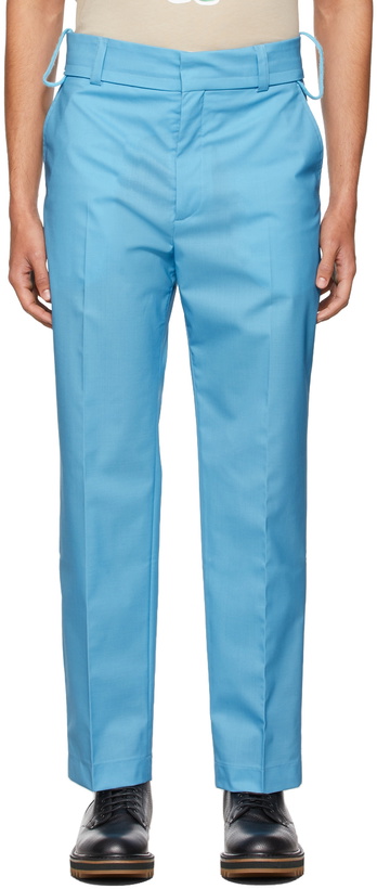 Photo: Jacquemus Blue La Montagne 'Le Pantalon De Costume' Trousers