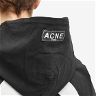 Acne Studios Men's Fester Logogram Hoodie in Black