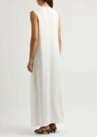 Rohe Matte Satin Maxi Dress Cream