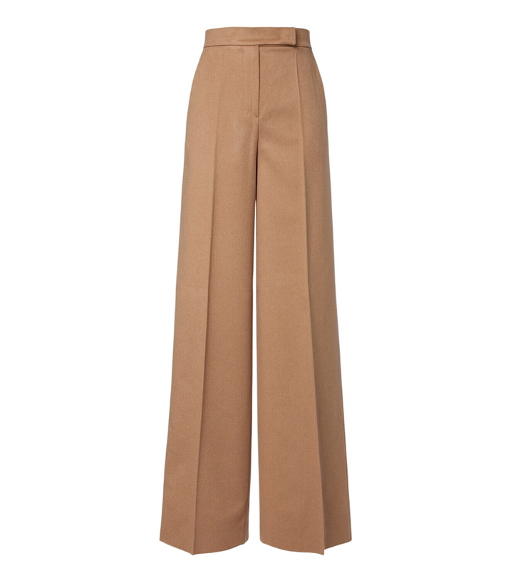 Photo: Max Mara Camel hair wide-leg pants