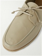 The Row - Sailor Leather Loafers - Brown