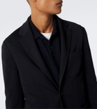 Canali Single-breasted wool blazer