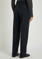 Bettter Sliced Straight-leg Wool-blend Trousers Multicoloured 1