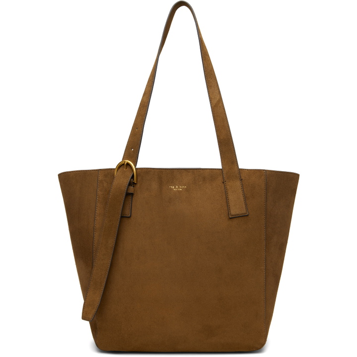 Photo: rag & bone Tan Parker Suede Tote