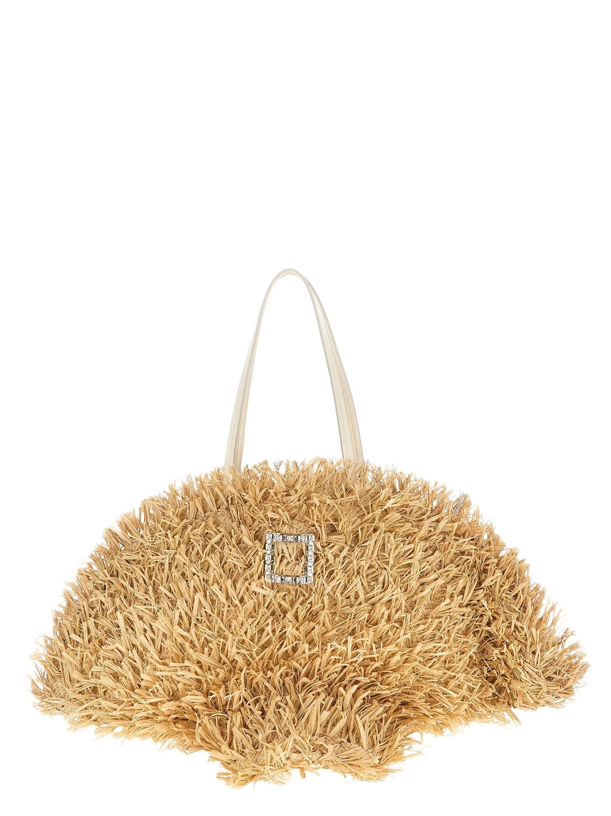 トートバッグ Roger Vivier Roger Vivier Vanity Micro Bag ROGER VIVIER Vanity Micro Bag with Crystal Buckle – LOZURI®