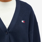 Tommy Jeans Women's Flag Cardigan in Dark Night Navy