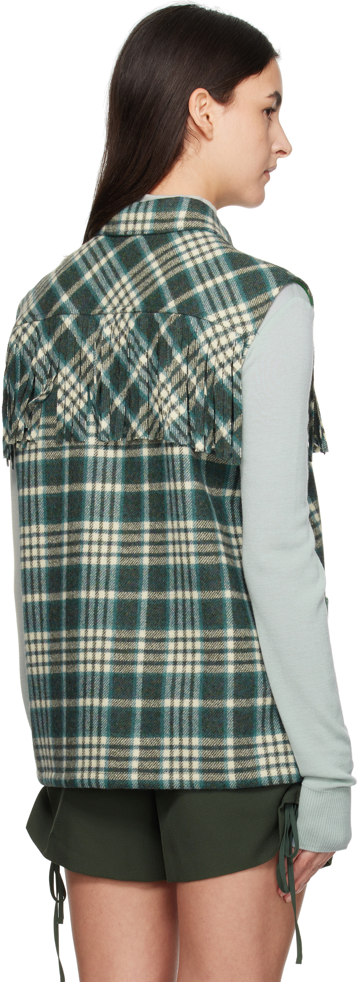 Weekend Max Mara Khaki Colle Vest