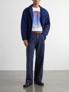 Blue Blue Japan - Nenrin Patchwork Cotton Jacket - Blue