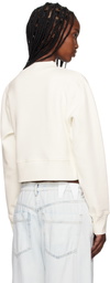 Palm Angels Off-White 'Bear in Mind' Sweatshirt