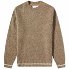 NN07 Men's Jack Crew Knit in Nature Melange