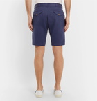 Maison Kitsuné - Cotton-Twill Chino Shorts - Navy