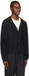 LEMAIRE Gray Twisted Cardigan