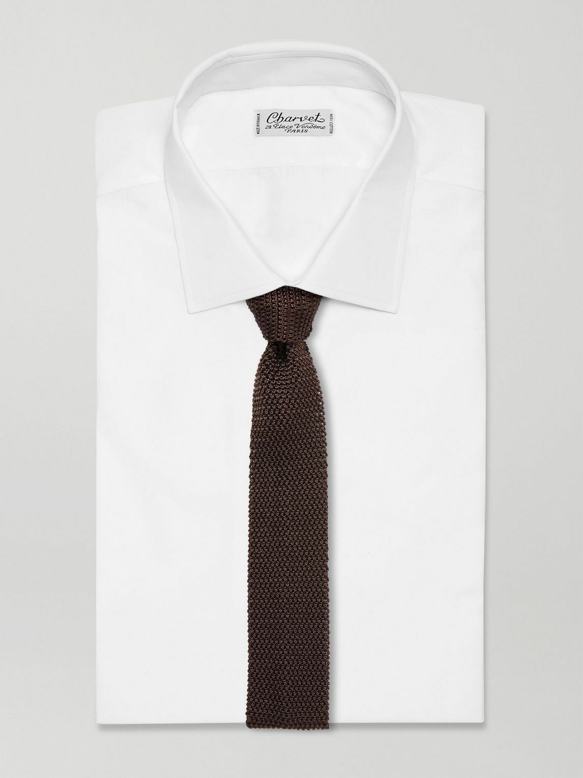 Sid Mashburn - 5.5cm Knitted Silk Tie