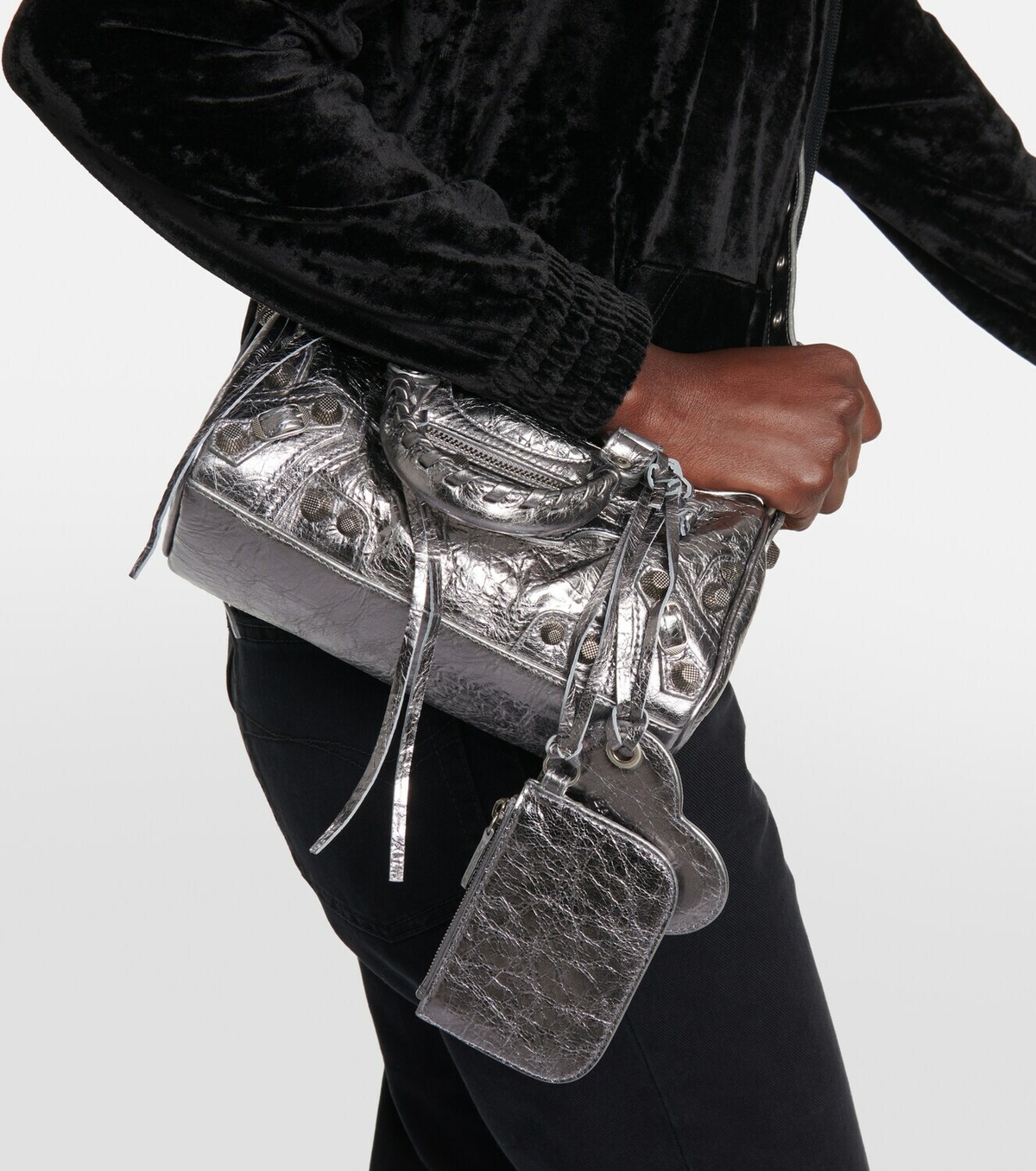 Balenciaga Le Cagole Mini leather duffel bag Balenciaga