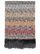 MISSONI HOME Bethany Throw Blanket W/ Fringe