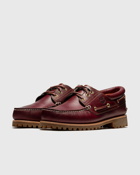 Timberland Authentics 3 Eye Classic Lug Red - Mens - Casual Shoes