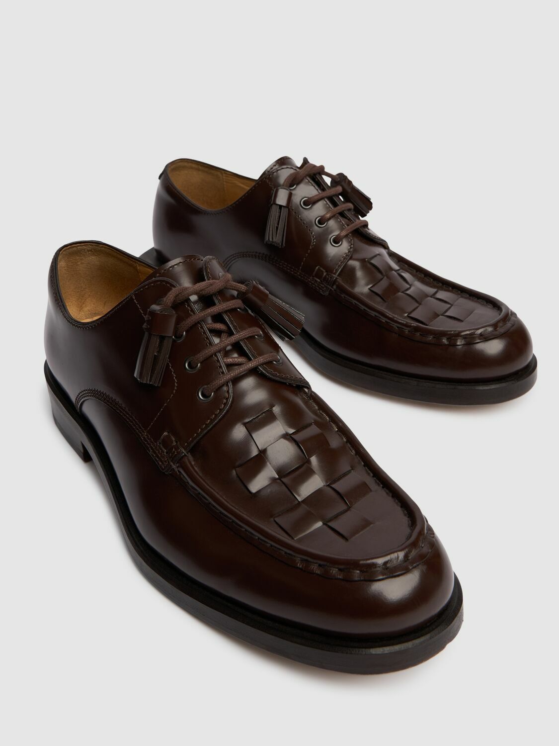 JACQUEMUS Les Derbies Tressees Lace-up Shoes Jacquemus