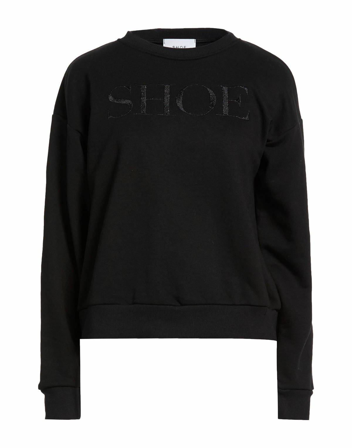 Shoe Womens Sweatshirt in Black