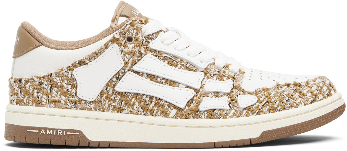 【関税込み】AMIRI ホワイト Skel-Top ローカットスニーカー AMIRI Skel Top Low スニーカー | ホワイト | FARFETCH JP