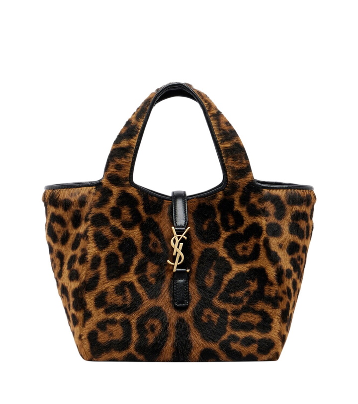 Photo: Saint Laurent Le 5 à 7 Bea Baby calf hair top-handle bag