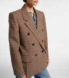Chloé Checked wool blazer