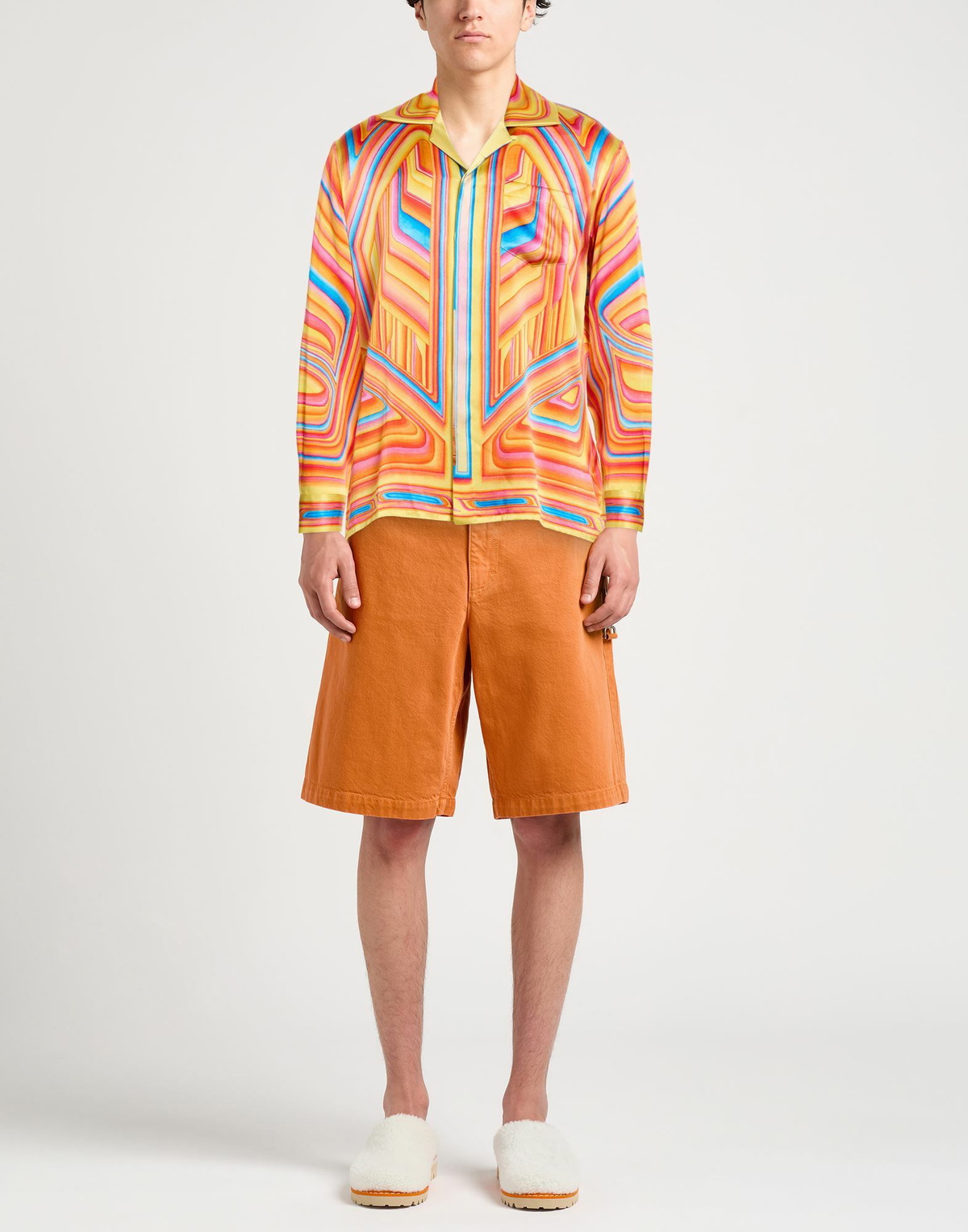 Casablanca Mens Shirt in Yellow
