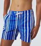 Orlebar Brown Bulldog striped swim trunks