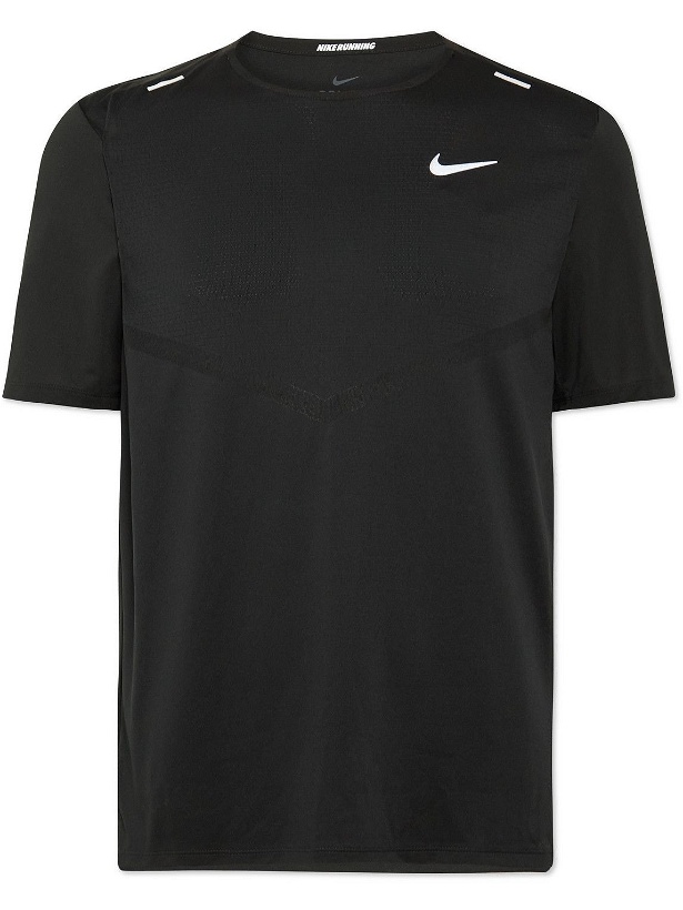 Photo: Nike Running - Rise 365 Dri-FIT Running T-Shirt - Black