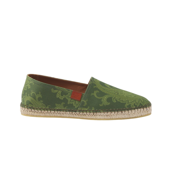 Photo: Etro Paisley gabardine espadrilles